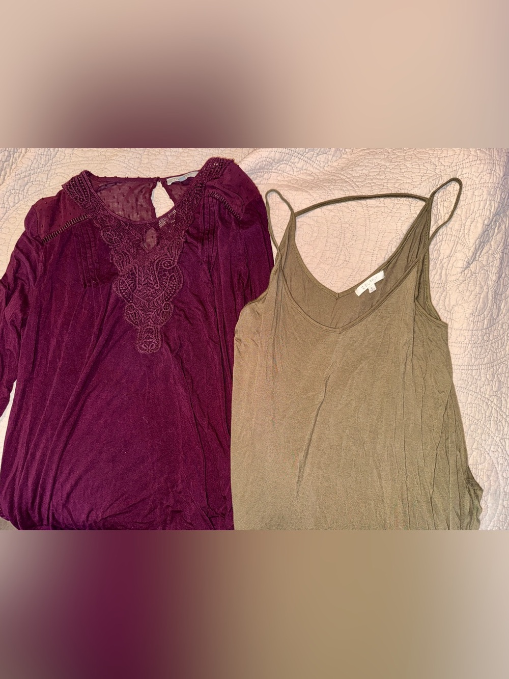 2 Stitch Fix tops XL